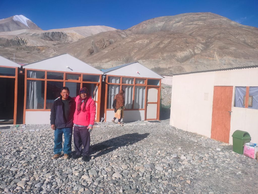 Our cottage and team