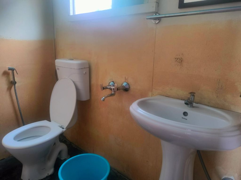 Clean bathroom interior